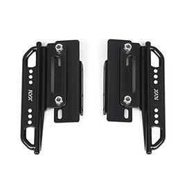 KYX Racing Metal Side Step Running Boards Foot-Plate Upgrades Parts Accessories for 1/24 RC Crawler Car Axial SCX24 JLU