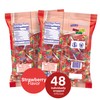 Colombina Bon Bon Bum Lollipops w/Bubble Gum Center, Strawberry Flavor,
