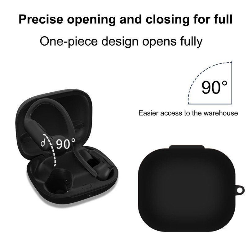 Suttkue Compatible with Beats Powerbeats Pro 2 Case Cover,Shock-Proof,Premium Silicone