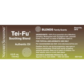 Nature's Sunshine Natures Sunshine Tei-fu Soothing Blend 15ml