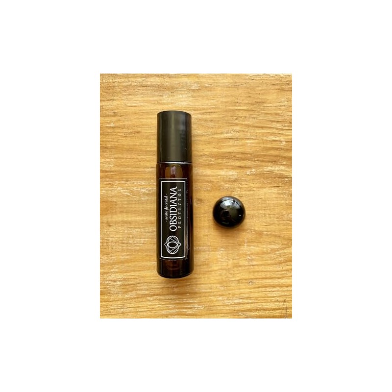 Set de Ombliguera de Obsidiana y Aceite de Obsidiana RollOn
