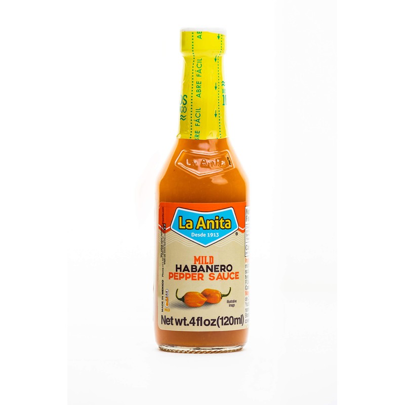 La Anita Mild Habanero Pepper Sauce 4.67oz (138ml)