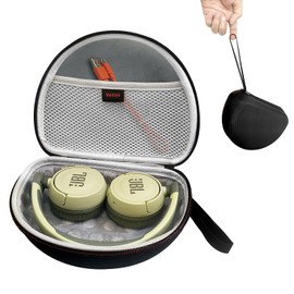 Kopfhörer-Etui für JBL Jr310 BT, Eva Hartschalenetui für Jr310BT On-Ear Wireless Faltbare Bluetooth-Kopfhörer (schwarz)