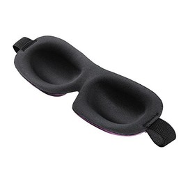 Bucky Bucky 40 Blinks No Pressure Solid Eye Mask for Sleep & Travel, Gold, One Size