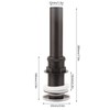 Stainless Steel Bathroom Sink Drain Rustproof Anti Clog Pop Up