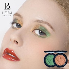LEBA Aurora Color-Changing Eyeshadow – Day & Night Shimmer, Glitter, Perfect for Dates & Gatherings Makeup Compact - Color: Champagne Whisper#686