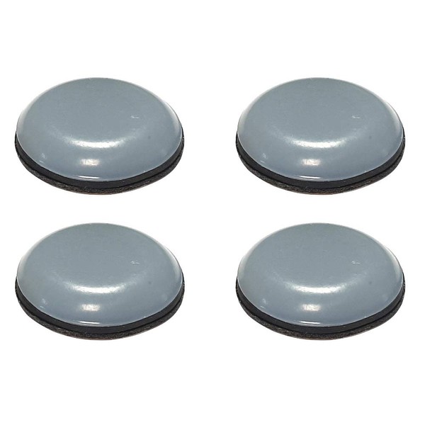 cyclingcolors 4x Teflongleiter Möbelgleiter Selbstklebend PTFE Möbelfüße Gleitscheiben Möbel, rund