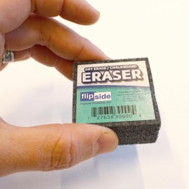 Flipside Products Student Manual Eraser, 2" x 2", Assorted 24 Count