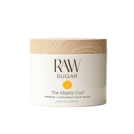 RAW SUGAR The Mighty Curl Papaya  Coconut Mascarilla para Cabello 295 ml