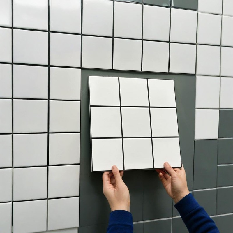 YMKEVN White Subway Tile Stick on Backsplash for Kitchen and