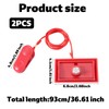 Gosknor 2pcs Treadmill Magnet Safety Key, 2.7x1.6 Inch Universal Magnetic
