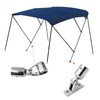 Acelane 2 PCS Bimini Top Cap External Eye End Boat