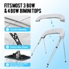 Caminor 3 Bow Bimini Top Replacement Canvas with Light Hole