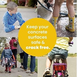 ConSandtrate Concrete Crack Filler - Brown - 2 LB (Single Bottle) for Filling in Concrete Cracks on driveways, walkways and patios