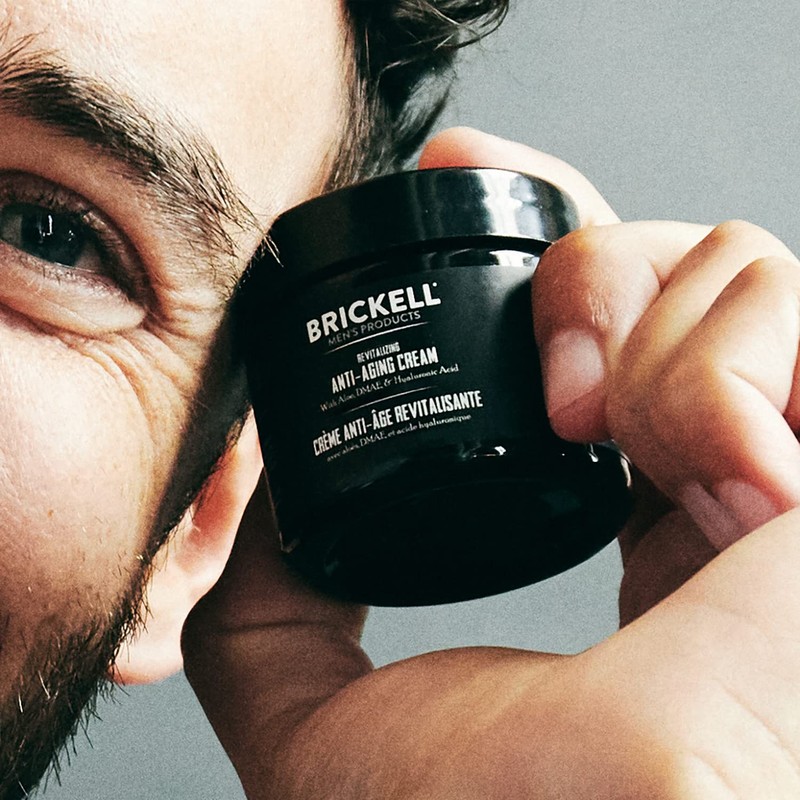 Brickell Men's Revitalizing Anti-Aging Cream For Men, Natural & Organic