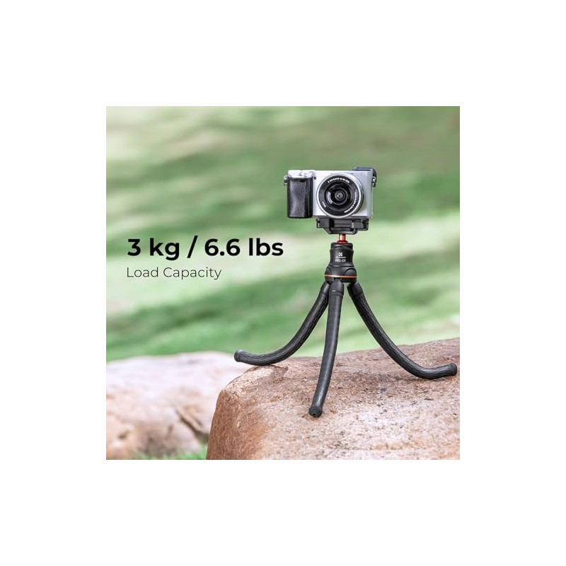 KF CONCEPT Trípode para teléfono móvil, MS01 Gorillapod con mando