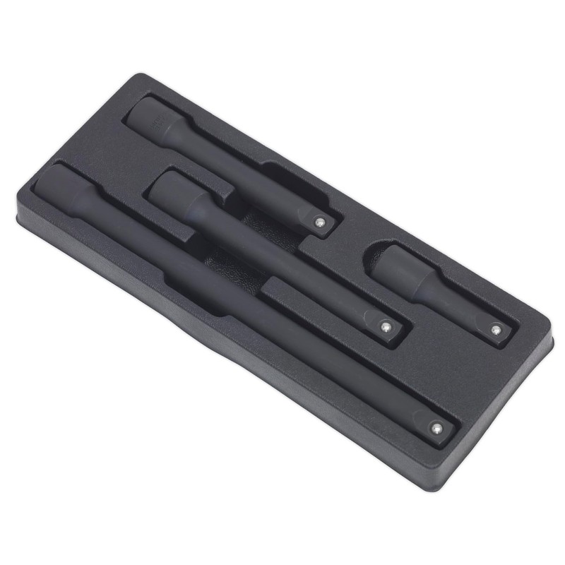 Sealey Ak5513 Impact Extension Bar Set 4Pc 1/2Sq Drive