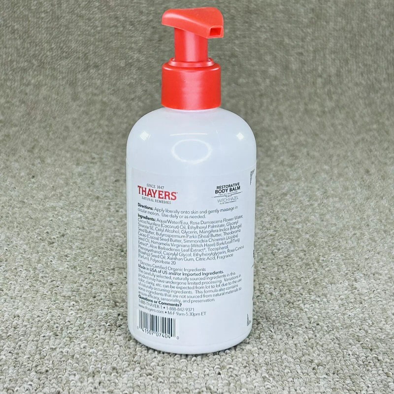 Thayers Restorative Rose Petal Scent Body Balm With Rose Flower