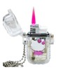 NIVEK Kulomi Transparent Cute Lighter Waterproof Lighter Refillable Kitty KT