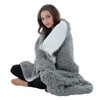 Micro-Pro Large Luxury Soft Sherpa Fleece Blanket Chunky Double Layer