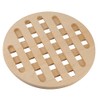 Fackelmann 31085" Fair Beech Trivet Round, Wood, Beige