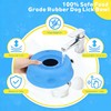 Slow Feeder Dog Bowls for Liquid Treats, Ball-in Interactive Bone