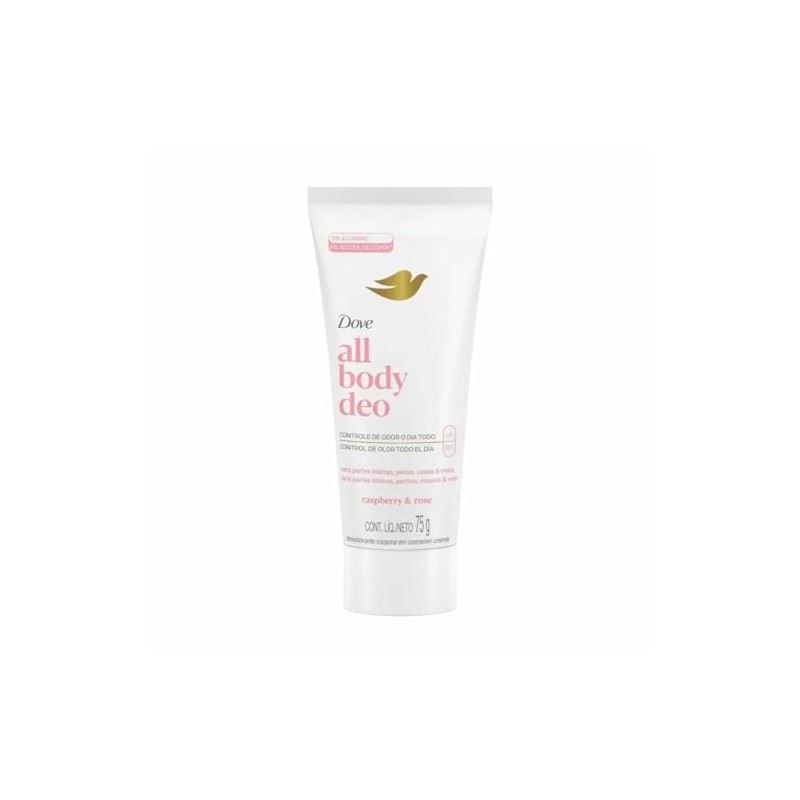 Dove Desodorante Corporal Crema Raspberry Rose 75g