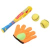4PCS Sports Baseball Toys Soft Baseball Bat Ball Glove Set