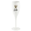 koziol Cheers No. 1 Love Sayings Glass 100 ml with