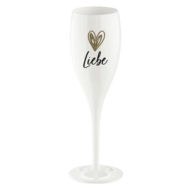 koziol Cheers No. 1 Love Sayings Glass 100 ml with Print