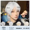 PEACOCO Men's Short Wig, Wig, Masculine Costume, Blonde Wig, Wolf,