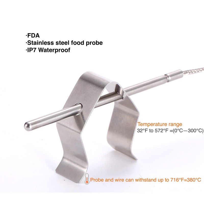 Upgraded Thermpro Probe Replacement for TP08S TP20 TP25 Thermopro Probe