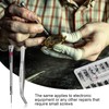 500 Pcs Micro Glasses Screws Repair Kit M1.2/M1.4/M2 with Tweezers,