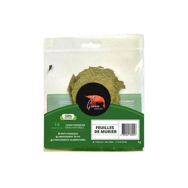 Gioia SHRIMP 10 x Wall Sheet/Water Conditioner/Food for Aquarium Shrimp