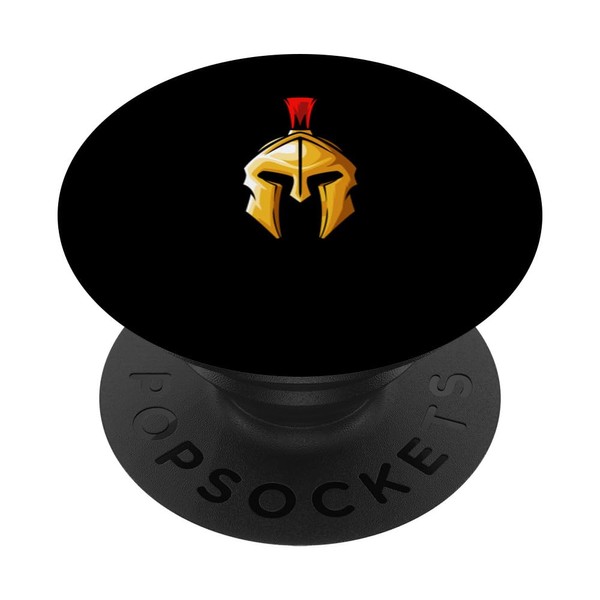 Spartan Warrior Legacy Iconic Helmet Battle-Tested Headgear PopSockets Standard PopGrip