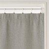 Mu-in Ryohin Flame-Retardant and Blackout Dobby Weave Non-Pleated Curtain, Width