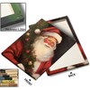 ART Christmas Santa Claus Canvas Wall Decor Christmas Tree and