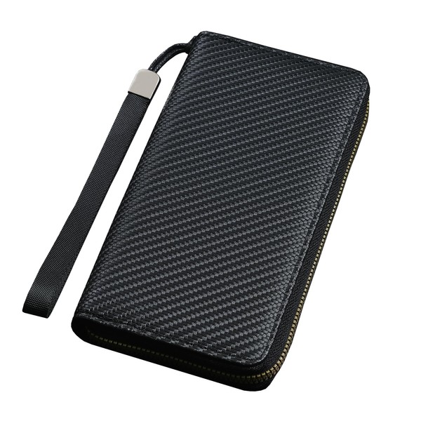 SUEWEE Long PU Leather Card Holders Wallet with Large Capacity