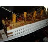 Minh Xuan Titanic Wooden Model Cruise Ship W/Flashing Lights 16"