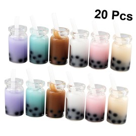 TEHAUX Sets Diy Resin Jewelry Set Bead Kit for Jewelry Making Smoothie Cup Earring Pendant Charms for Home Decor Pcs