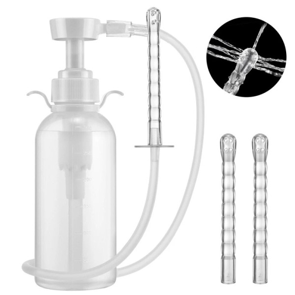 Hailicare Anal Vaginal Bulb Douche Enema Irrigation Colonic Cleaner Rectal