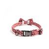 MEIAOJIA Dog Collar, Fabric Arabesque Pattern, Adjustable Size, Pet Collar,