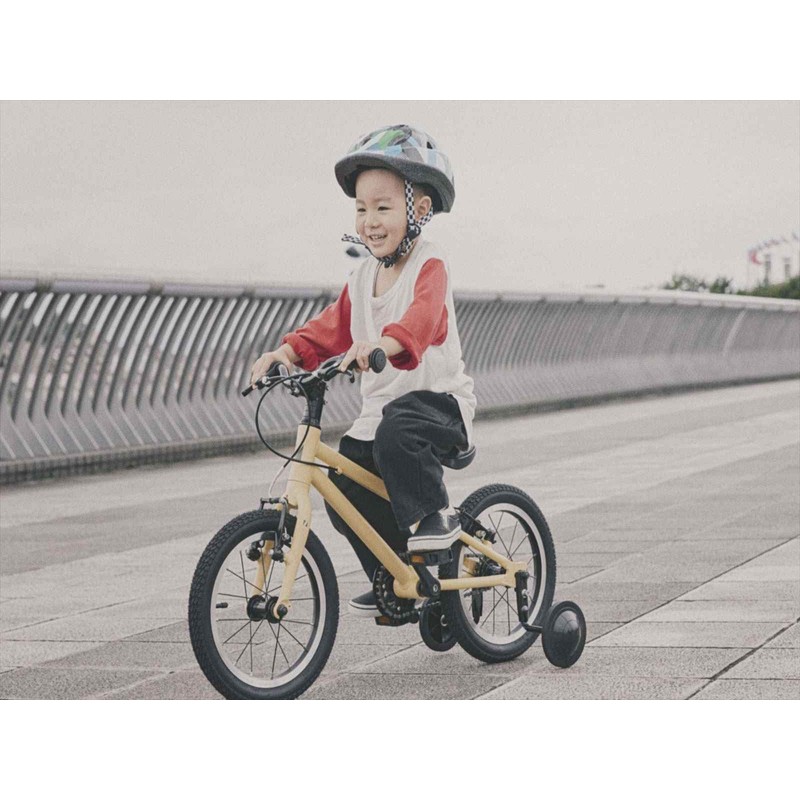 RITEWAY Auxiliary Wheel, Black, 14 Inches, For Kids Bikes, ZIT