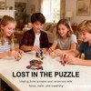 5PCS Wooden Puzzles for Adults & Kids – Cube &