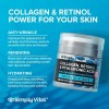 Crema Hidratante Facial De Colgeno Con Retinol Y Cido Hialur