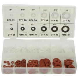 Advanced Tool Design Model ATD-371 200 Piece Fiber & Nylon Washer Assortment