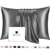 Silk Pillowcase for Hair and Skin with Hidden Zipper, Ravmix
