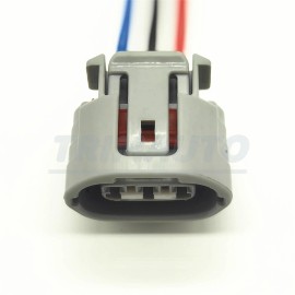 TRIMAUTO For 1996-2001 Toyota Camry 3-Pin Alternator Connector Pigtail Plug - 27060-03060