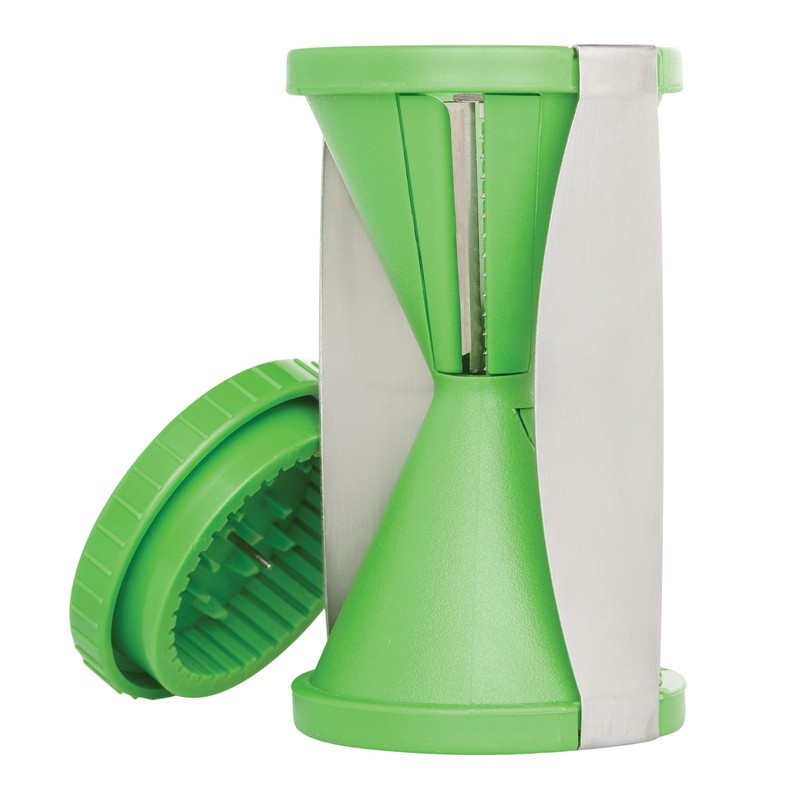 HIC Kitchen Spiral Vegetable Slicer, 18/8 Stainless Steel Blades