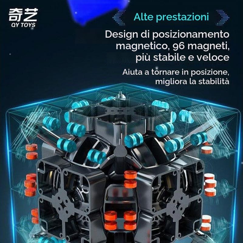 Logica Giochi - Cubo Magico 4x4 M Pro - Magnetico